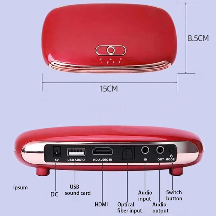 K8 Home Wireless Bluetooth Karaoke Box para Smart TV, Smart TV Box, decodificador, PC, teléfono inteligente