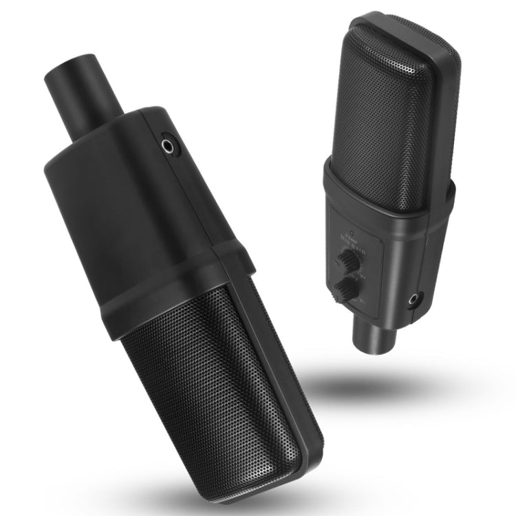 Micrófono de grabación de sonido de condensador profesional Yanmai SF-970 con soporte para trípode y cable USB, longitud del cable: 1,8 m