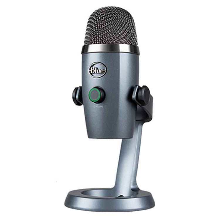 Logitech Blue Yeti Nano Condenser Micrófono digital USB para transmisión en vivo, Blue Yeti Nano