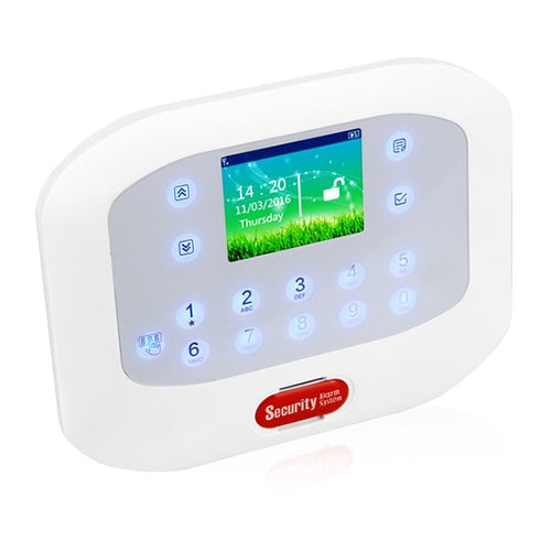 DY-GSM50A 8 en 1 Kit 315MHz / 433MHz Sistema de alarma antirrobo inteligente inalámbrico GSM/PSTN, pantalla LCD con panel táctil, DY-GSM50A