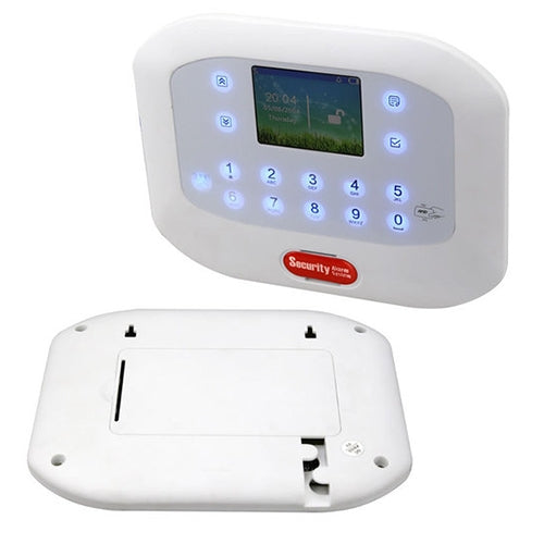 DY-GSM50A 8 en 1 Kit 315MHz / 433MHz Sistema de alarma antirrobo inteligente inalámbrico GSM/PSTN, pantalla LCD con panel táctil, DY-GSM50A
