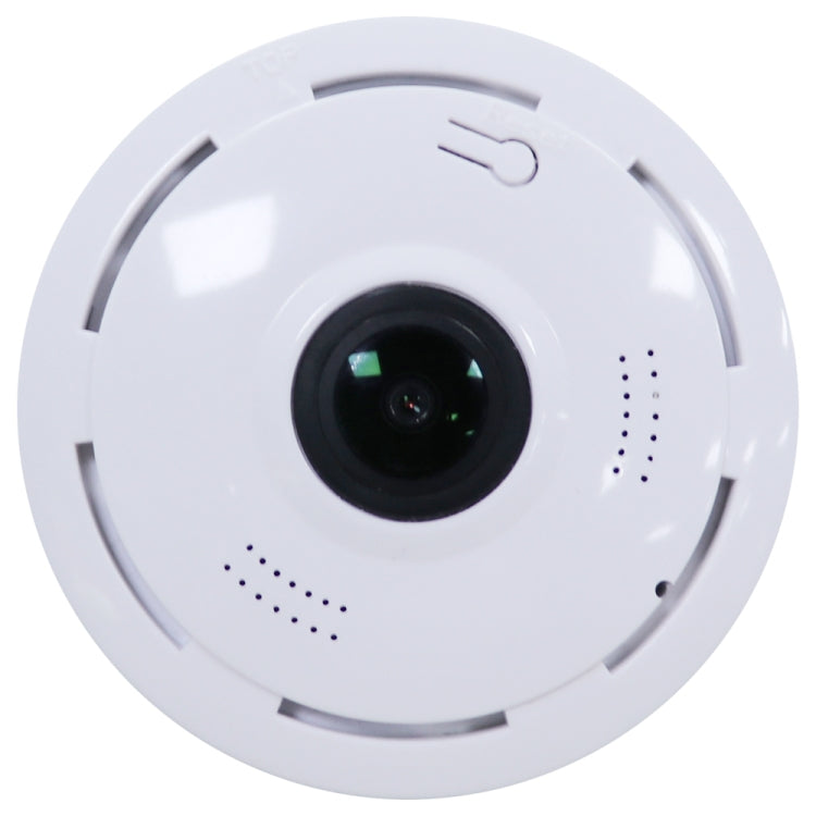 JJX-1801 Cámara IP Wifi inalámbrica inteligente gran angular de 1,0 MP con ojo de pez, compatible con tarjeta TF (128 GB máx.), JJX-1801