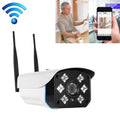 J-06 Cámara IR IP Wifi inalámbrica de 1.0MP para interiores y exteriores, compatible con visión nocturna por infrarrojos / detección de movimiento / tarjeta TF (64 GB máx.), Distancia IR: 50 m, J-06