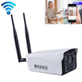 J-02100 Cámara IP Wifi inalámbrica inteligente con antena dual de 1.0MP, compatible con visión nocturna por infrarrojos y tarjeta TF (64 GB máx.), J-02100