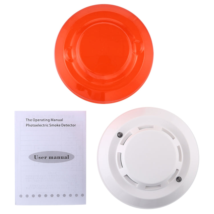 Detector de humo fotoeléctrico con indicador LED rojo