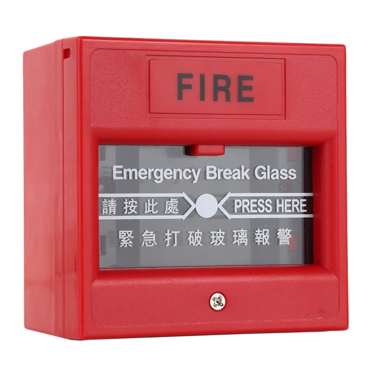 Botón de salida de liberación de puerta de alarma contra incendios de vidrio de rotura de emergencia