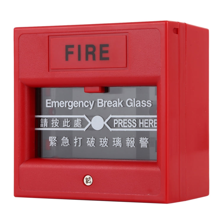 Botón de salida de liberación de puerta de alarma contra incendios de vidrio de rotura de emergencia