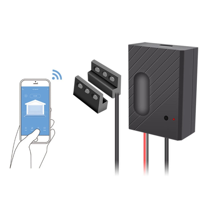Controlador remoto WiFi inalámbrico con interruptor de puerta de garaje DY-CK400A, compatible con Control de voz de Alexa, Control de aplicaciones y uso compartido entre varias personas