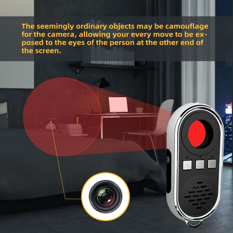 Detector de cámara S200 con linterna LED, S200