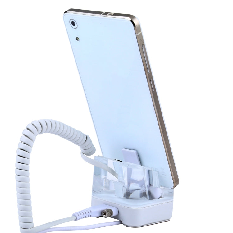 Soporte de pantalla antirrobo S10 / Soporte de pantalla antirrobo con control remoto para teléfonos móviles con puerto micro-USB