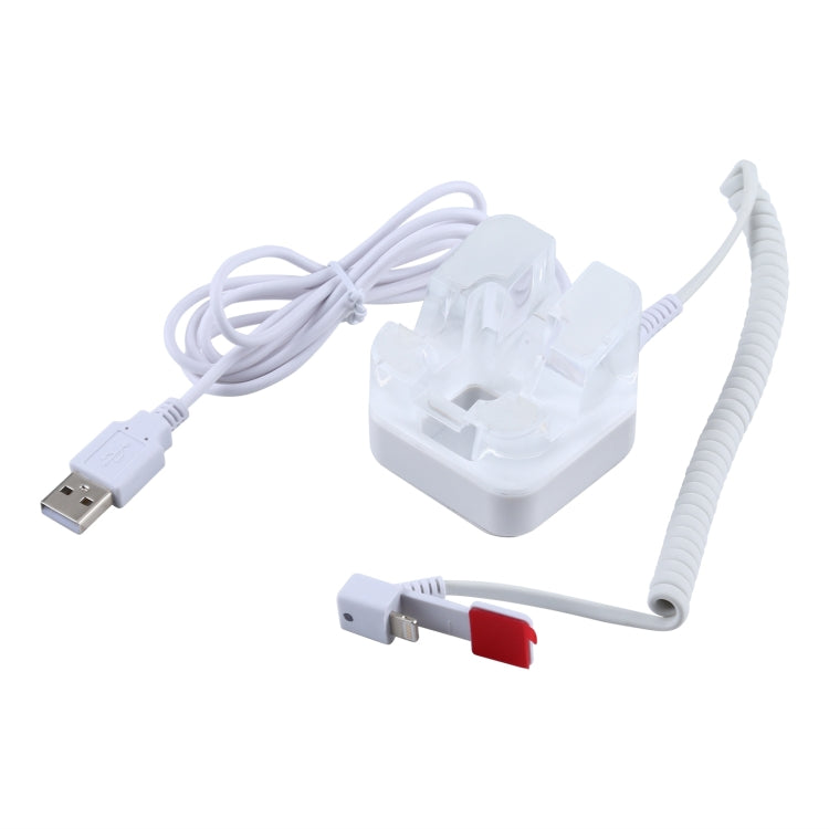 Soporte de pantalla antirrobo S10 / Soporte de pantalla antirrobo con control remoto para iPhone / iPod con puerto de 8 pines