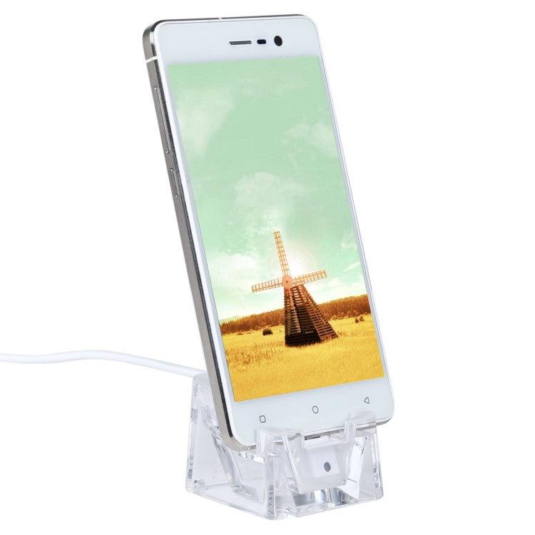 HUB de seguridad multipuerto + soporte de pantalla de alarma antirrobo para teléfono móvil con Control remoto para teléfonos móviles con puerto micro-USB, Micro USB Port