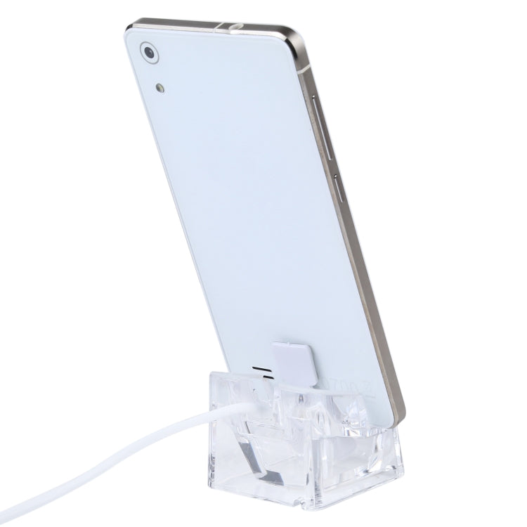 HUB de seguridad multipuerto + soporte de pantalla de alarma antirrobo para teléfono móvil con Control remoto para teléfonos móviles con puerto micro-USB, Micro USB Port