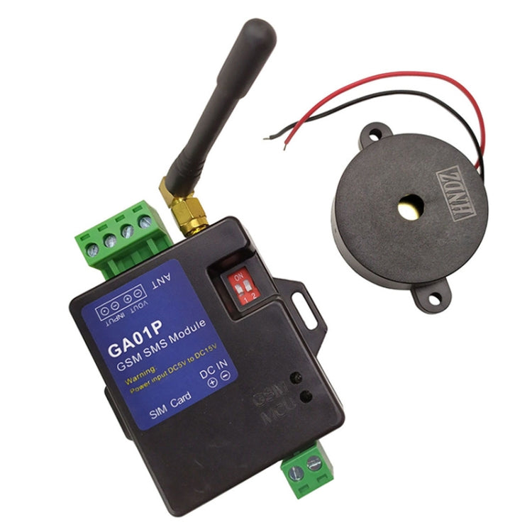 GA01P Mini módulo de alarma de teléfono GSM SMS con apagado inteligente, GA01P