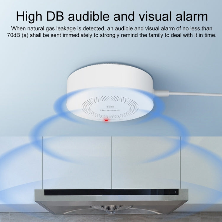 Detector de sensor de alarma de gas para hogar inteligente Xiaomi original, enchufe de EE. UU.