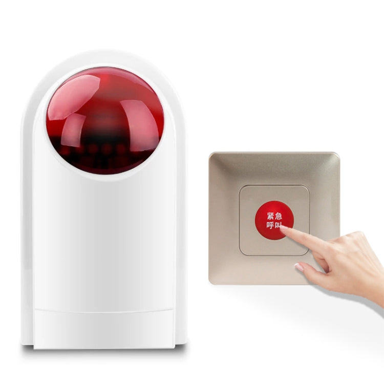 CW-01 Conjunto inalámbrico de botones de llamada de alarma para inodoro para discapacitados