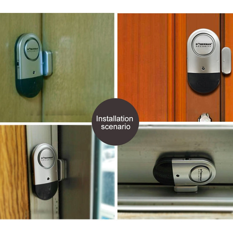 DOBERMAN SE-0701 Oval hogar antirrobo puerta y ventana Sensor de resorte magnético alarma Simple súper fuerte, SE-0701