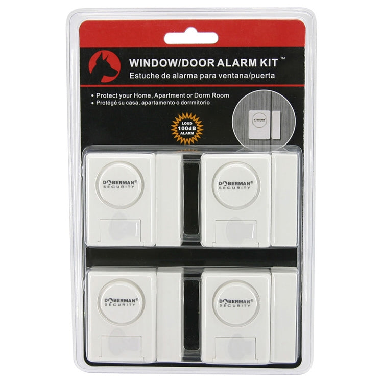 DOBERMAN SE-0119 Alarma de sensor magnético de puerta de control remoto inalámbrico antirrobo para el hogar, SE-0119