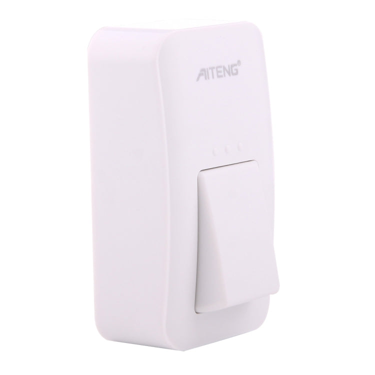 Timbre inalámbrico AITENG V026G Life, resistente al agua, sin batería, 1 receptor + 1 transmisor, distancia del receptor: 130 m, enchufe de EE. UU., V026G
