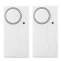 Seguridad para el hogar Control remoto inalámbrico puerta ventana sirena Sensor magnético alarma advertencia, 1 control remoto + 2 sensores magnéticos, FYD-1366