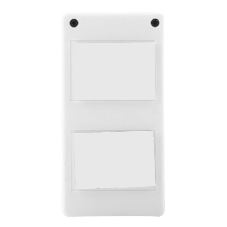Seguridad para el hogar Control remoto inalámbrico puerta ventana sirena Sensor magnético alarma advertencia, 1 control remoto + 2 sensores magnéticos, FYD-1366