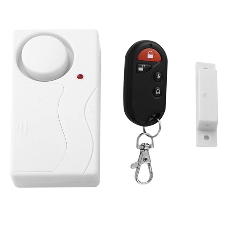 Seguridad para el hogar Control remoto inalámbrico puerta ventana sirena Sensor magnético alarma advertencia, 1 control remoto + 1 sensores magnéticos, FYD-1256