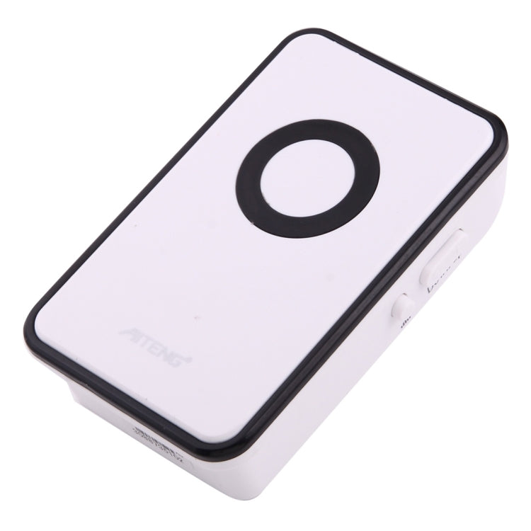 Timbre inalámbrico AITENG V018G Life, resistente al agua, sin batería, 1 receptor + 1 transmisor, distancia del receptor: 130 m, enchufe de EE. UU., V018G