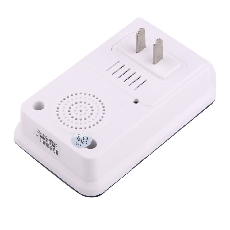 Timbre inalámbrico AITENG V018G Life, resistente al agua, sin batería, 1 receptor + 1 transmisor, distancia del receptor: 130 m, enchufe de EE. UU., V018G