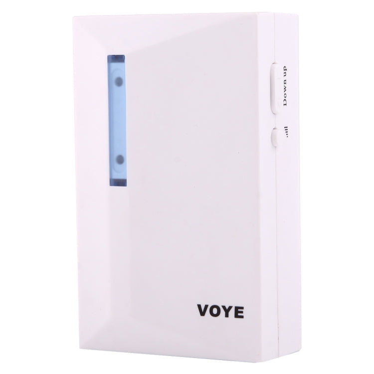 VOYE V015F2 Timbre inalámbrico para el hogar con música inteligente y receptor dual, distancia del control remoto: 120 m (aire abierto), V015F2