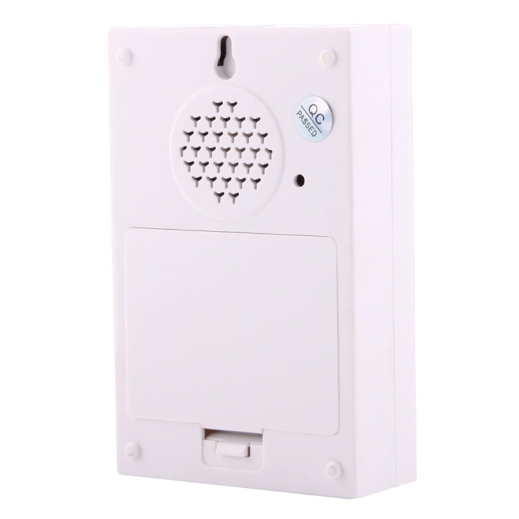 VOYE V015F2 Timbre inalámbrico para el hogar con música inteligente y receptor dual, distancia del control remoto: 120 m (aire abierto), V015F2