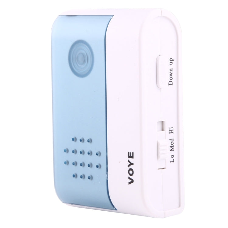 VOYE V004B2 Timbre inalámbrico para el hogar con música inteligente y receptor dual, distancia del control remoto: 120 m (aire libre), V004B2