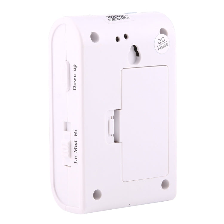 VOYE V004B2 Timbre inalámbrico para el hogar con música inteligente y receptor dual, distancia del control remoto: 120 m (aire libre), V004B2