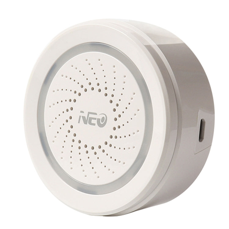 Sensor de alarma de sirena USB WiFi NEO NAS-AB02W para seguridad de alarmas del hogar, AB02W