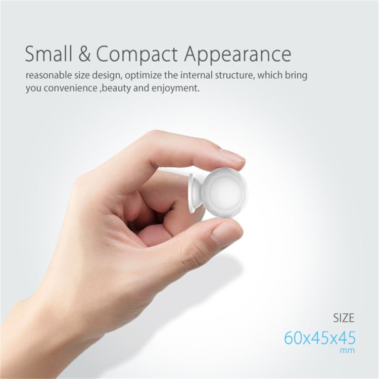 NEO NAS-PD02W Sensor de movimiento inalámbrico WiFi PIR, con soporte magnético y compatible con sistemas Android/IOS y LED rojo ultrabrillante