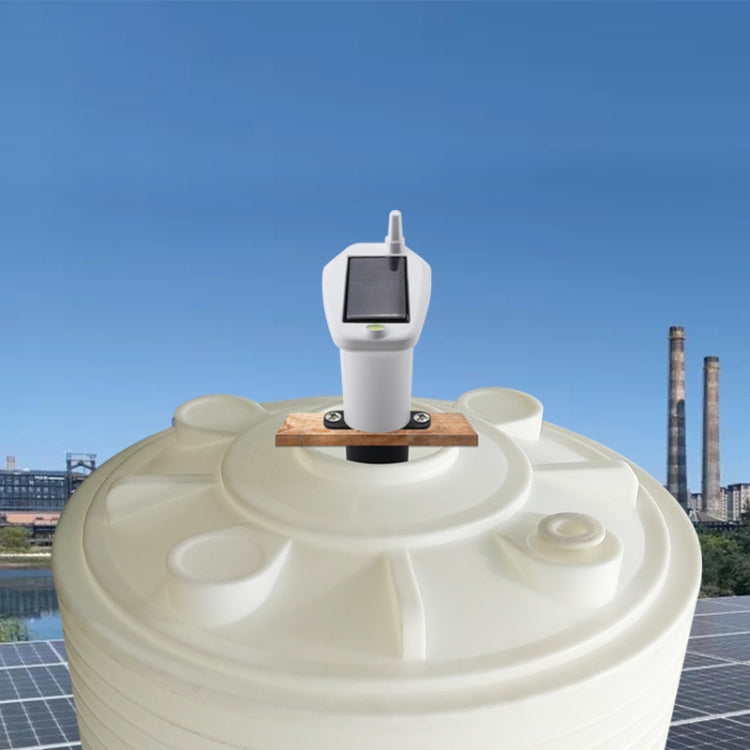 Medidor de nivel de líquido ultrasónico con carga solar TS-FT003, TS-FT003