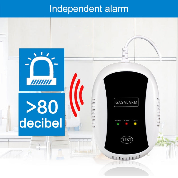 PA-209R Alarma inalámbrica de detección de gas, CA 100-240 V, PA-209R