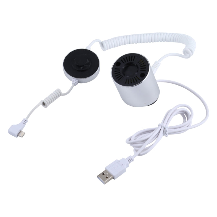 Soporte de pantalla cilíndrico con carcasa de aluminio Sistema de seguridad magnético digital Alarma antirrobo / Soporte de pantalla de alarma antirrobo para iPhone, iPod y iPad con puerto de 8 pines, Cylindrical 8 Pin