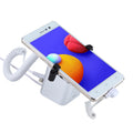 Carcasa de aluminio Soporte de alarma antirrobo de columna cuadrada Sistema de seguridad Alarma antirrobo / Soporte de pantalla de alarma antirrobo para Samsung / Huawei / Xiaomi / OPPO / vivo / LG con puerto micro-USB, Square-column Micro-USB