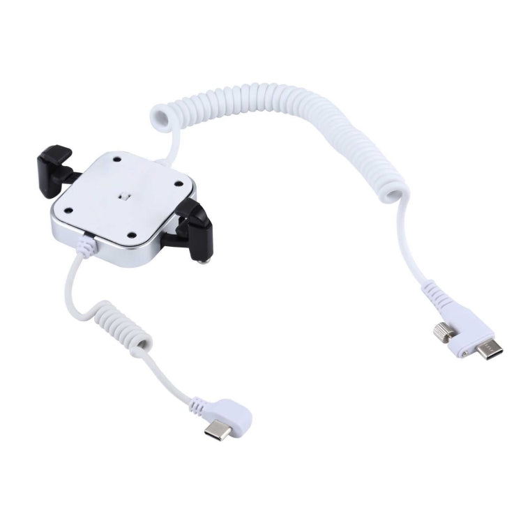 Carcasa de aluminio Soporte de alarma antirrobo de columna cuadrada Sistema de seguridad Alarma antirrobo / Soporte de pantalla de alarma antirrobo para Samsung / Huawei / Xiaomi / OPPO / vivo / LG con puerto micro-USB, Square-column Micro-USB