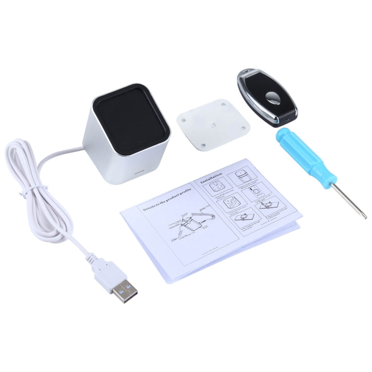 Carcasa de aluminio Soporte de alarma antirrobo de columna cuadrada Sistema de seguridad Alarma antirrobo / Soporte de pantalla de alarma antirrobo para Samsung / Huawei / Xiaomi / OPPO / vivo / LG con puerto micro-USB, Square-column Micro-USB