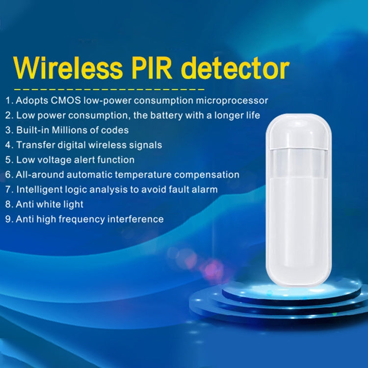 Detector PIR inalámbrico inteligente PA-92R, PA-92R