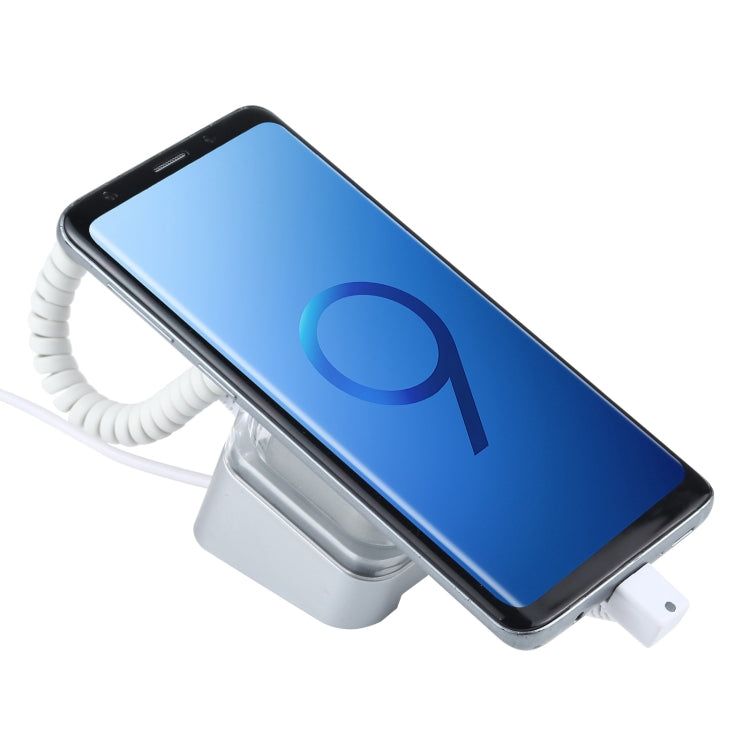 Soporte de exhibición de alarma antirrobo para teléfono móvil con control remoto para teléfonos móviles con puerto tipo C / USB-C, Alarm Stand