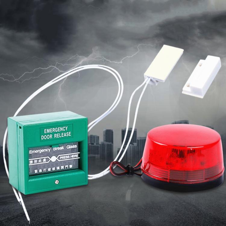 Interruptor de sensor magnético de puerta modelo NC integrado de 10 piezas, MC-38