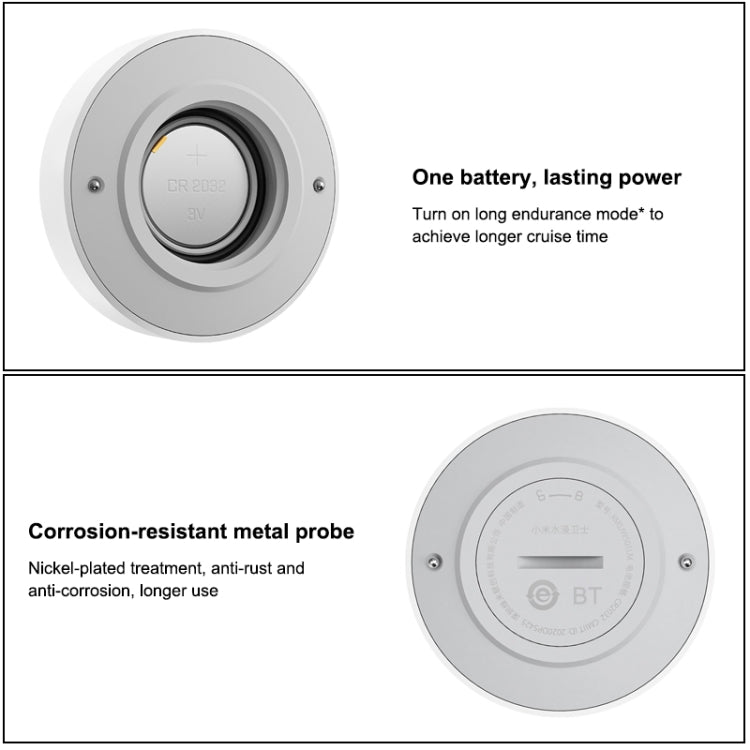 El protector de inundación Bluetooth inalámbrico original Xiaomi detecta de forma inteligente fugas de agua La aplicación de conexión del altavoz Xiaoai para recordar de forma remota el hogar inteligente, debe usarse con CA1001