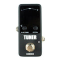 KOKKO FTN2 Mini sintonizador de pedal de efectos monobloque para guitarra, pantalla de visualización de modo dual de alta sensibilidad, FTN2