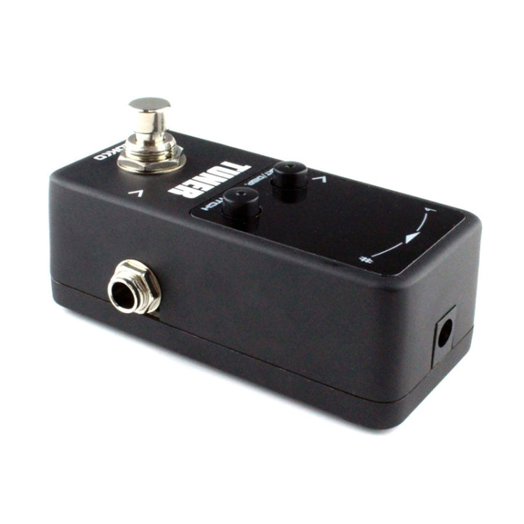 KOKKO FTN2 Mini sintonizador de pedal de efectos monobloque para guitarra, pantalla de visualización de modo dual de alta sensibilidad, FTN2