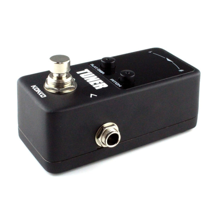 KOKKO FTN2 Mini sintonizador de pedal de efectos monobloque para guitarra, pantalla de visualización de modo dual de alta sensibilidad, FTN2