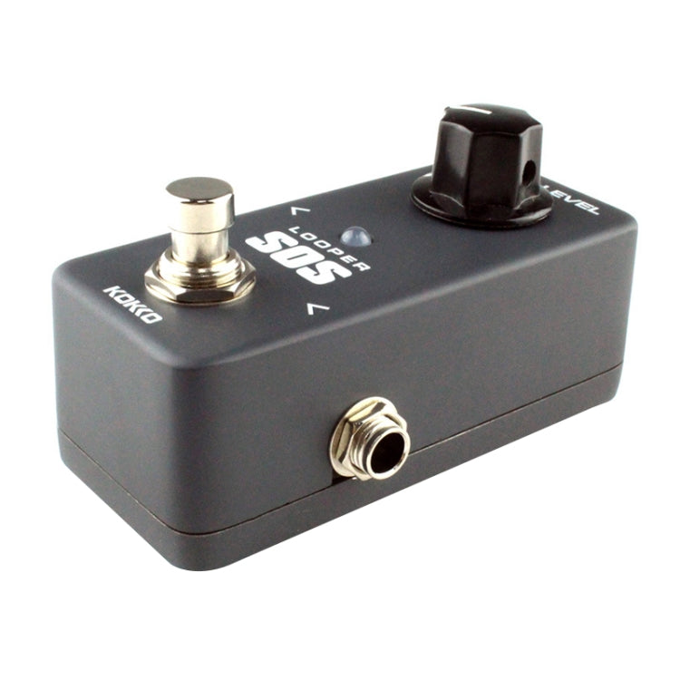 KOKKO FLP2 Mini SOS Looper Pedal de efectos monobloque para grabación en bucle de guitarra, FLP2