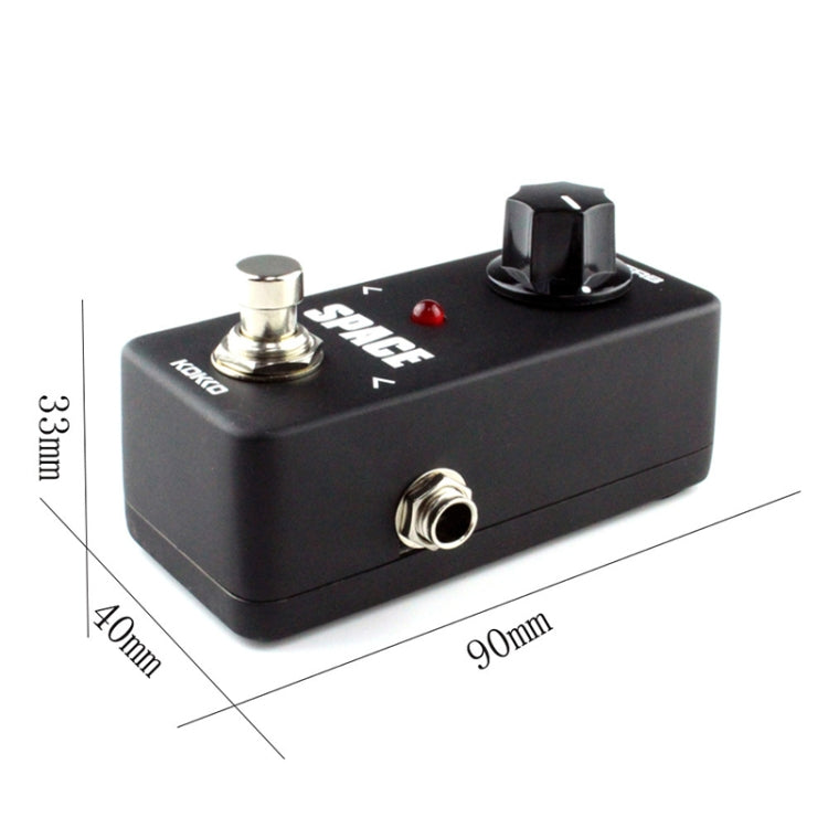 KOKKO FRB2 Mini guitarra eléctrica reverberación sonido monobloque efectos Pedal espacio, FRB2