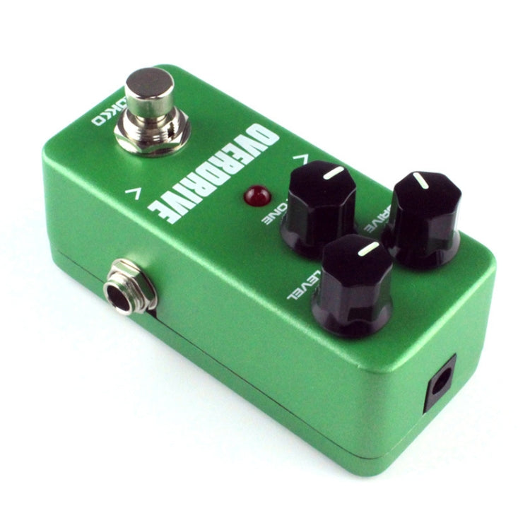 KOKKO FOD3 Mini Pedal de efectos monobloque de sobrecarga de sonido de tubo de guitarra eléctrica, FOD3